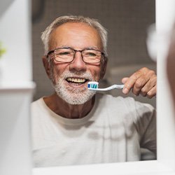 You can brush your teeth again shortly after dental implant surgery