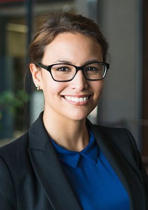 Woman with gorgeous smile